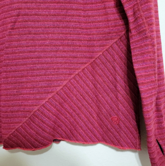 Mountain Hardwear Serrana Turtleneck Sweater Wool Blend Women's Large Red - Picture 4 of 10